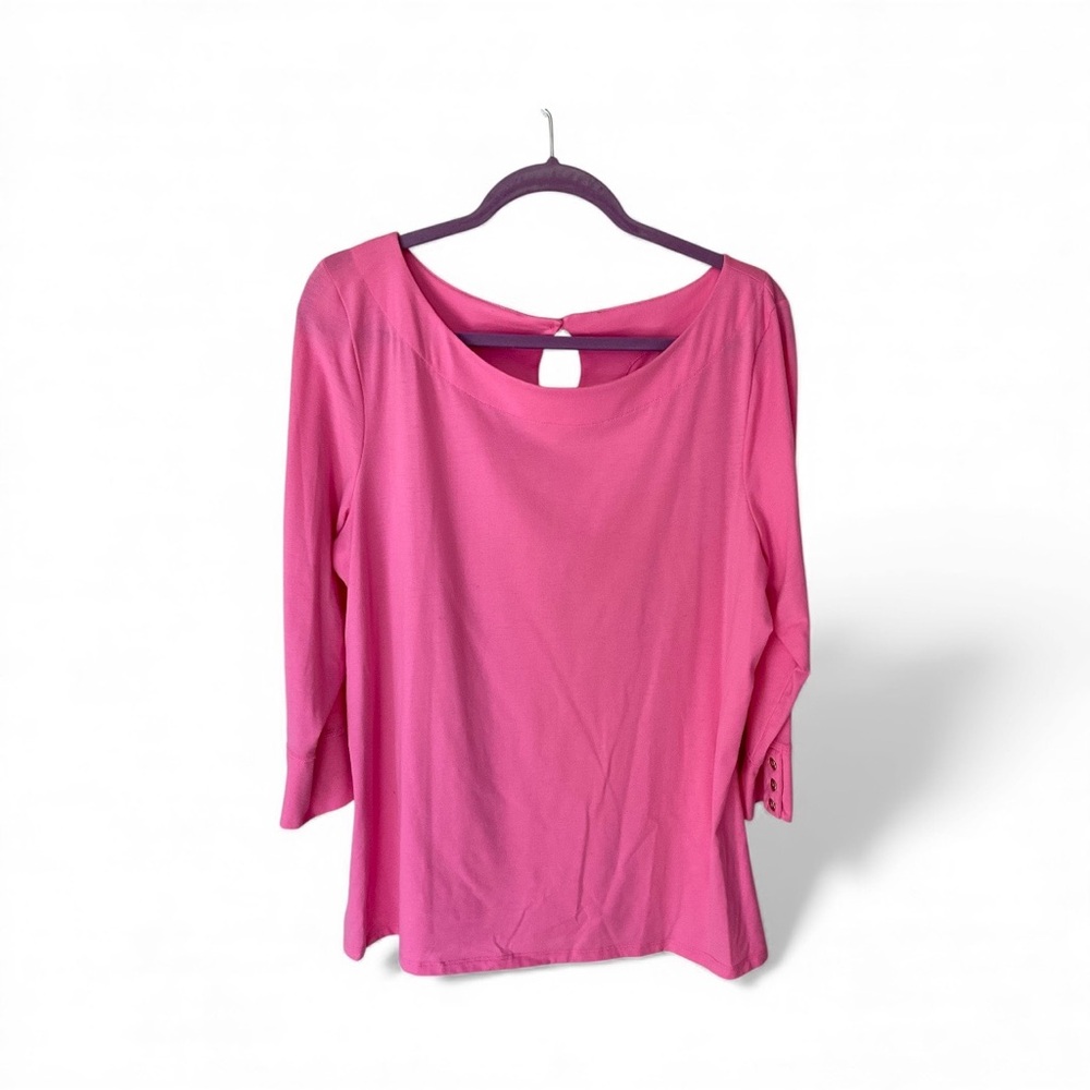 Lilly Pulitzer Vibrant Pink Blouse